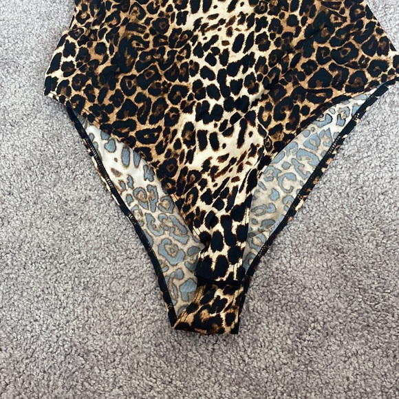 Forever 21 Cheetah Print Bodysuit - Picture 3 of 3